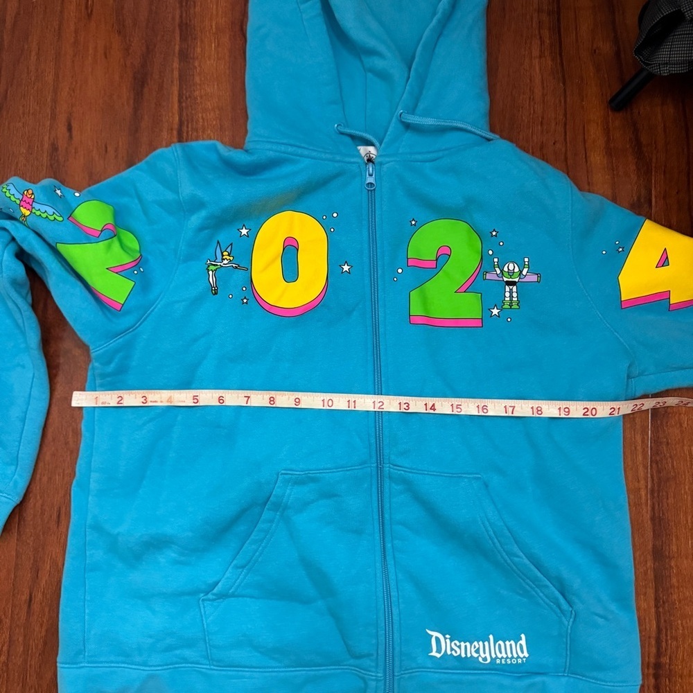 Disneyland Resort 2024 Hoodie Full Zipper Jacket Size XL - Picture 5 of 7